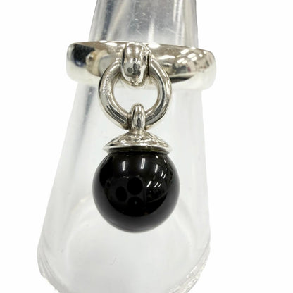 Tiffany & Co 925 Onyx Ring Silver Black — view 2