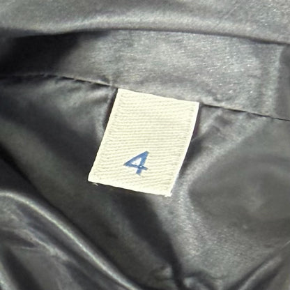 Moncler Cerise Logo Patch Stand Color Zip Up Coat Black 4 — view 9
