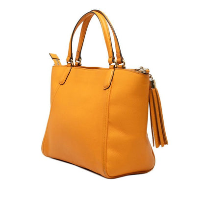 Gucci Soho 2-Way Shoulder Bag Orange Leather — view 2