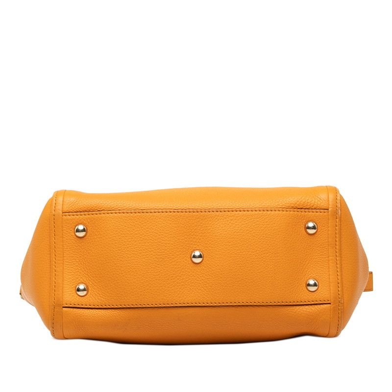 Gucci Soho 2-Way Shoulder Bag Orange Leather — view 3