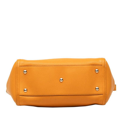 Gucci Soho 2-Way Shoulder Bag Orange Leather — view 3