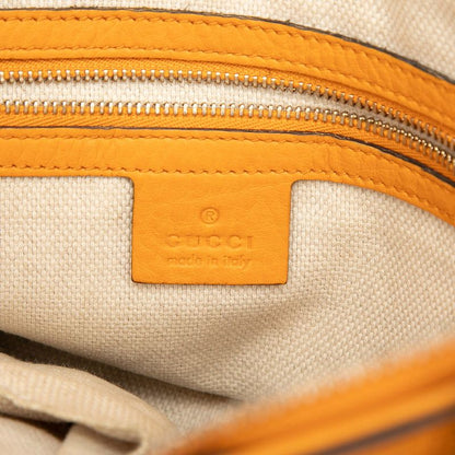 Gucci Soho 2-Way Shoulder Bag Orange Leather — view 5