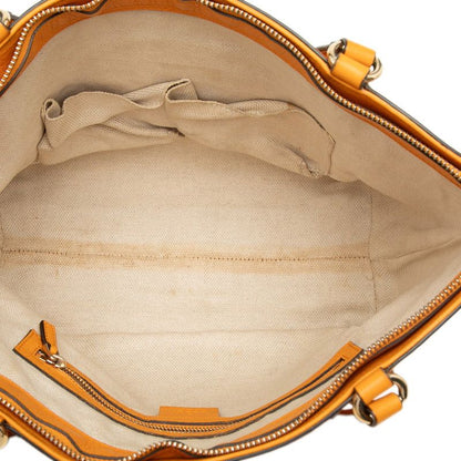 Gucci Soho 2-Way Shoulder Bag Orange Leather — view 4