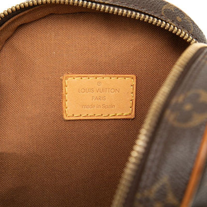 Louis Vuitton Monogram Pochette Gange Belt Bag Brown Leather — view 6