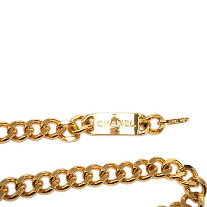 Chanel CC Logo 31 Rue Cambon Paris Chain Belt Plate Gold Plated — view 3