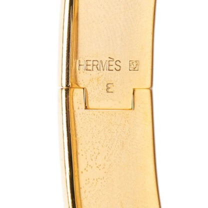 Hermes Click PM Bracelet Gold White Plated Enamel — view 4