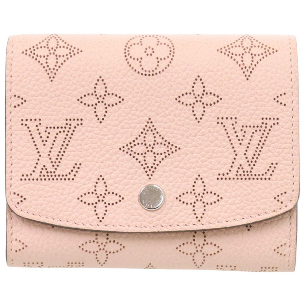 Louis Vuitton Portefeuille Iris Compact Monogram Mahina IC Jasmine Pink Bifold