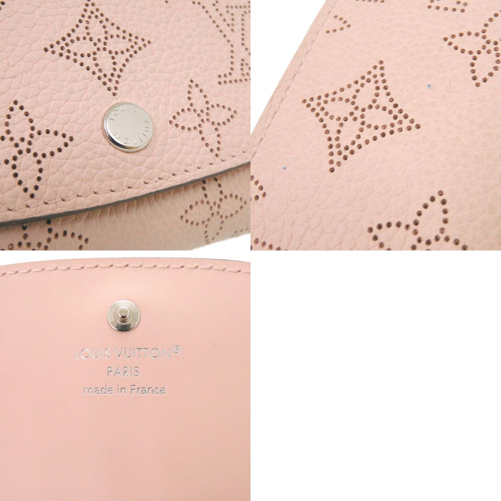 Louis Vuitton Portefeuille Iris Compact Monogram Mahina IC Jasmine Pink Bifold — view 9