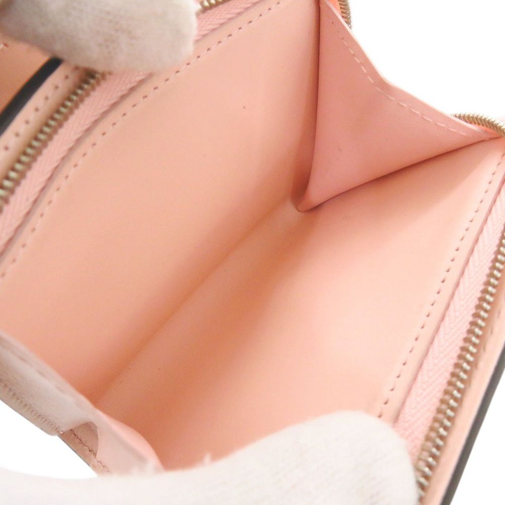 Louis Vuitton Portefeuille Iris Compact Monogram Mahina IC Jasmine Pink Bifold — view 7