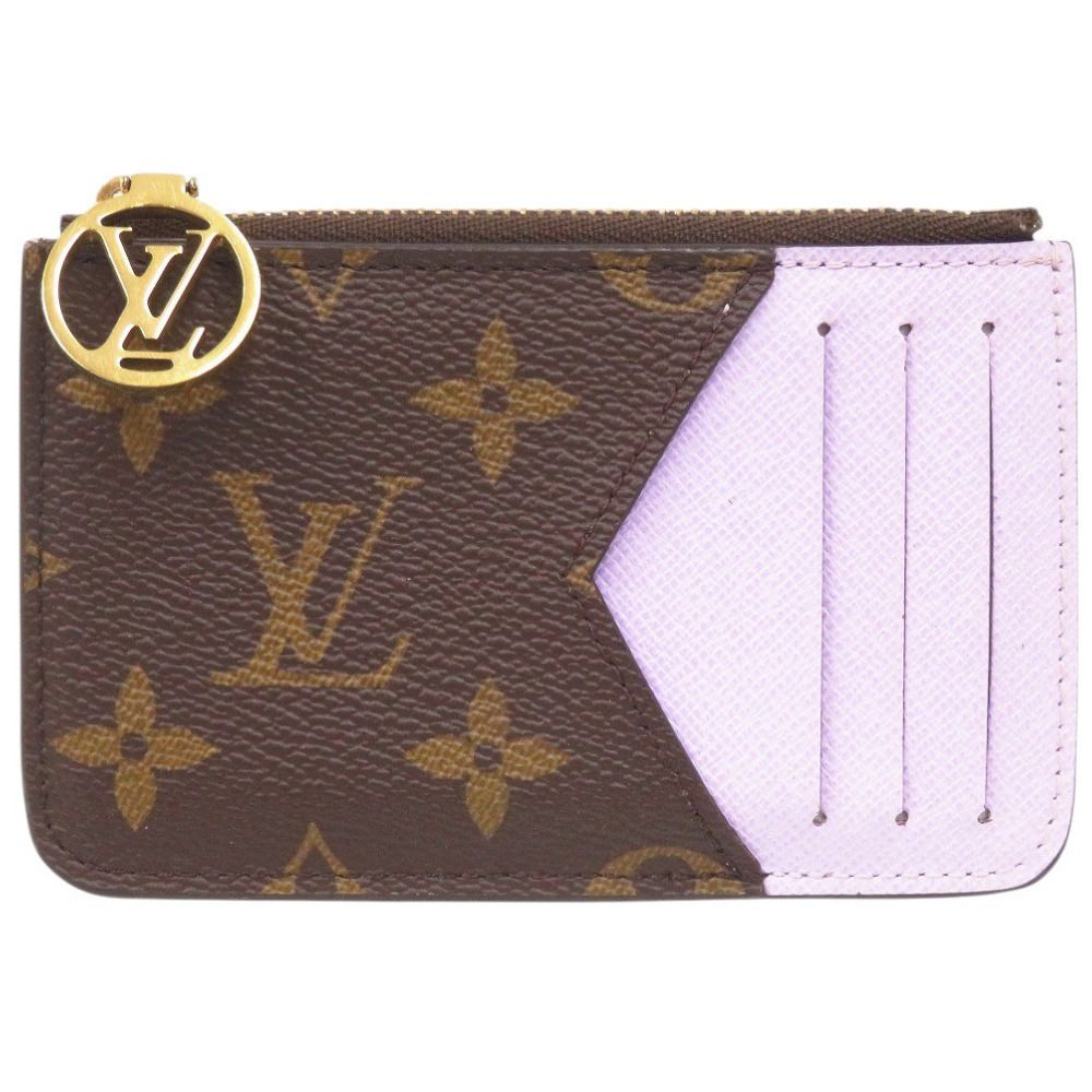 Louis Vuitton Card Holder Romy Monogram Lilac Case