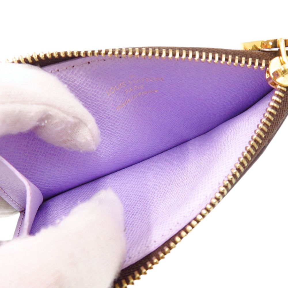 Louis Vuitton Card Holder Romy Monogram Lilac Case — view 5