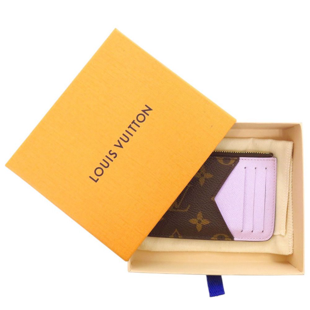 Louis Vuitton Card Holder Romy Monogram Lilac Case — view 2