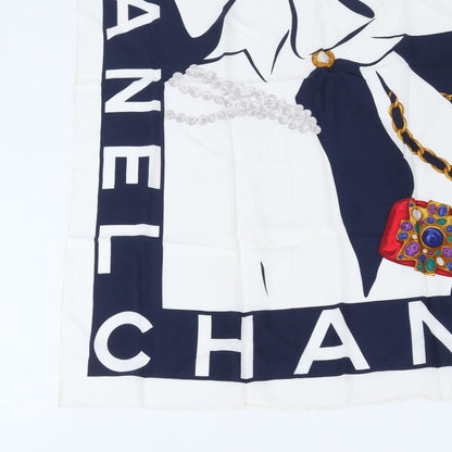 Chanel Mademoiselle Gripoix Pattern Scarf — view 4