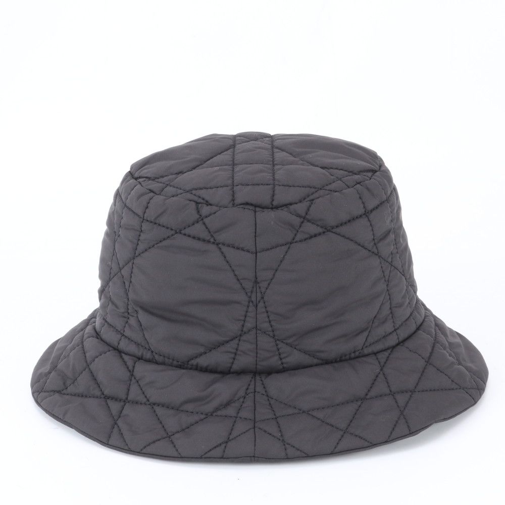 Dior Teddy-d Quilted Nylon Bucket Hat Cannage — view 5