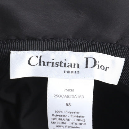 Dior Teddy-d Quilted Nylon Bucket Hat Cannage — view 7