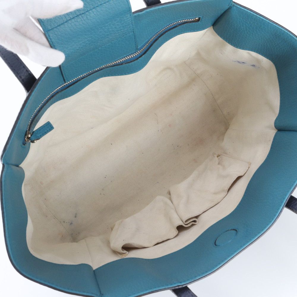 Gucci Swing Leather Tote Shoulder Hand — view 7