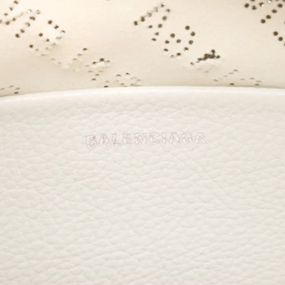 Balenciaga Perforated Leather Shoulder Bag Crossbody — view 9