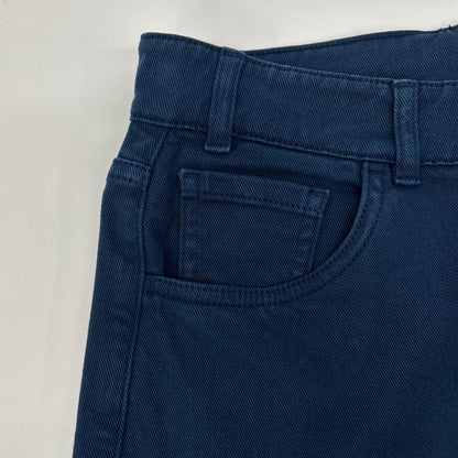Loro Piana Navy Cotton Pants — view 7