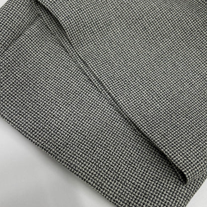 Fendi White Black Check Barrel Rec Pants 40 — view 8