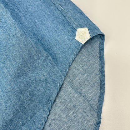 Loro Piana Light Blue Cotton Linen Shirt — view 9
