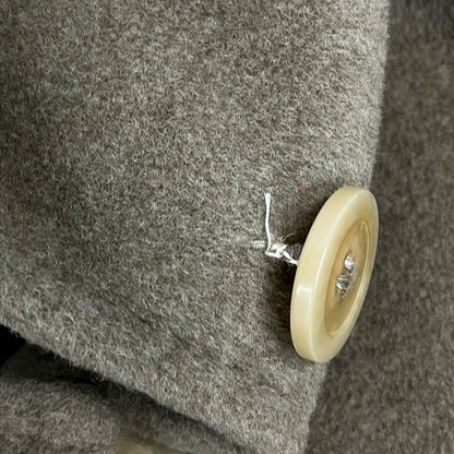 Max Mara Coat I 36 Gray Beige Long Sleeve Autumn Winter — view 5