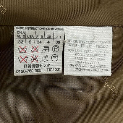 Max Mara Coat I 36 Gray Beige Long Sleeve Autumn Winter — view 4