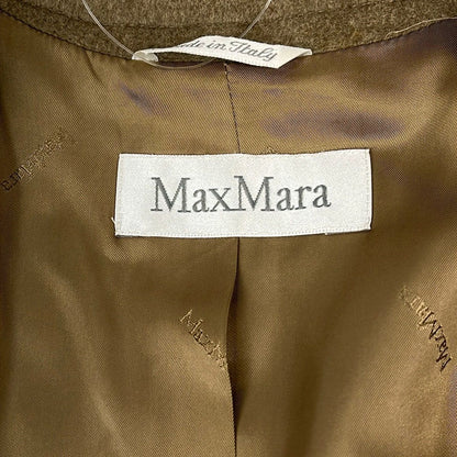 Max Mara Coat I 36 Gray Beige Long Sleeve Autumn Winter — view 3