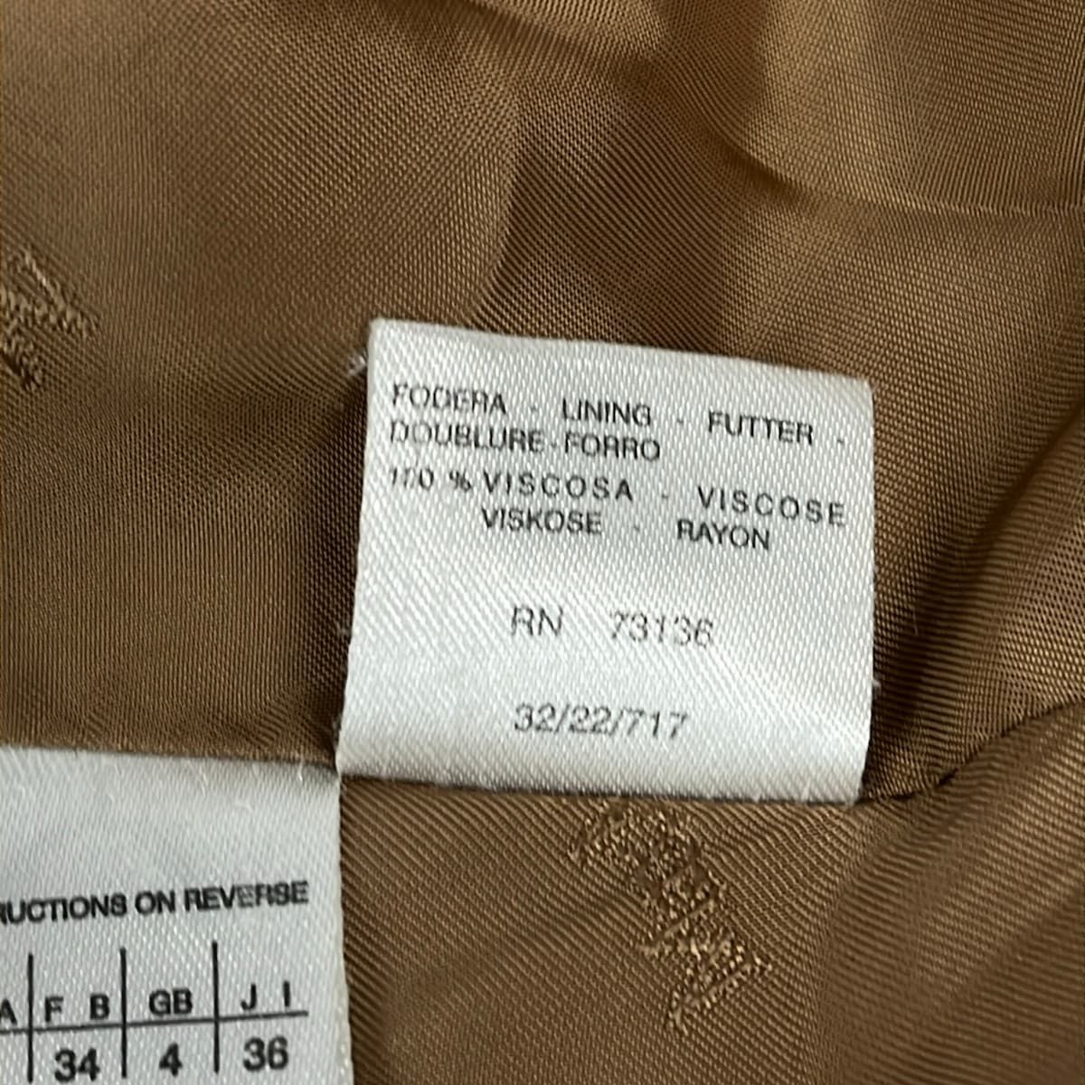 Max Mara Coat 36 S Light Brown — view 5
