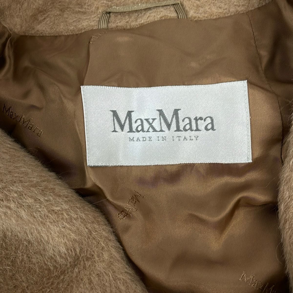 Max Mara Coat 36 S Light Brown — view 3