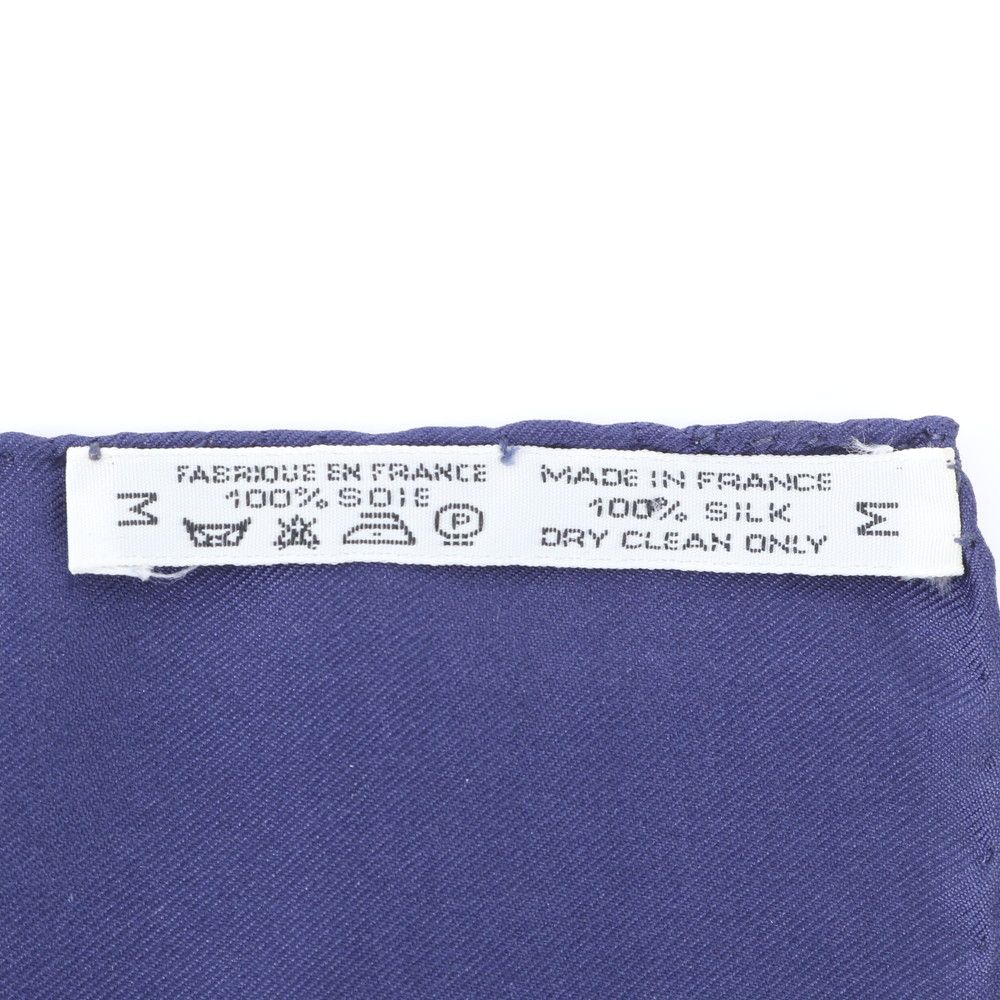 Hermes Tagged Carre 90 Samourai Samurai Silk Scarf — view 9