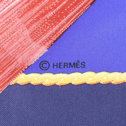 Hermes Tagged Carre 90 Samourai Samurai Silk Scarf — view 8