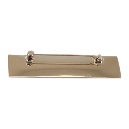 Chanel Logo Plate 21 Brooch Metal Gold — view 3