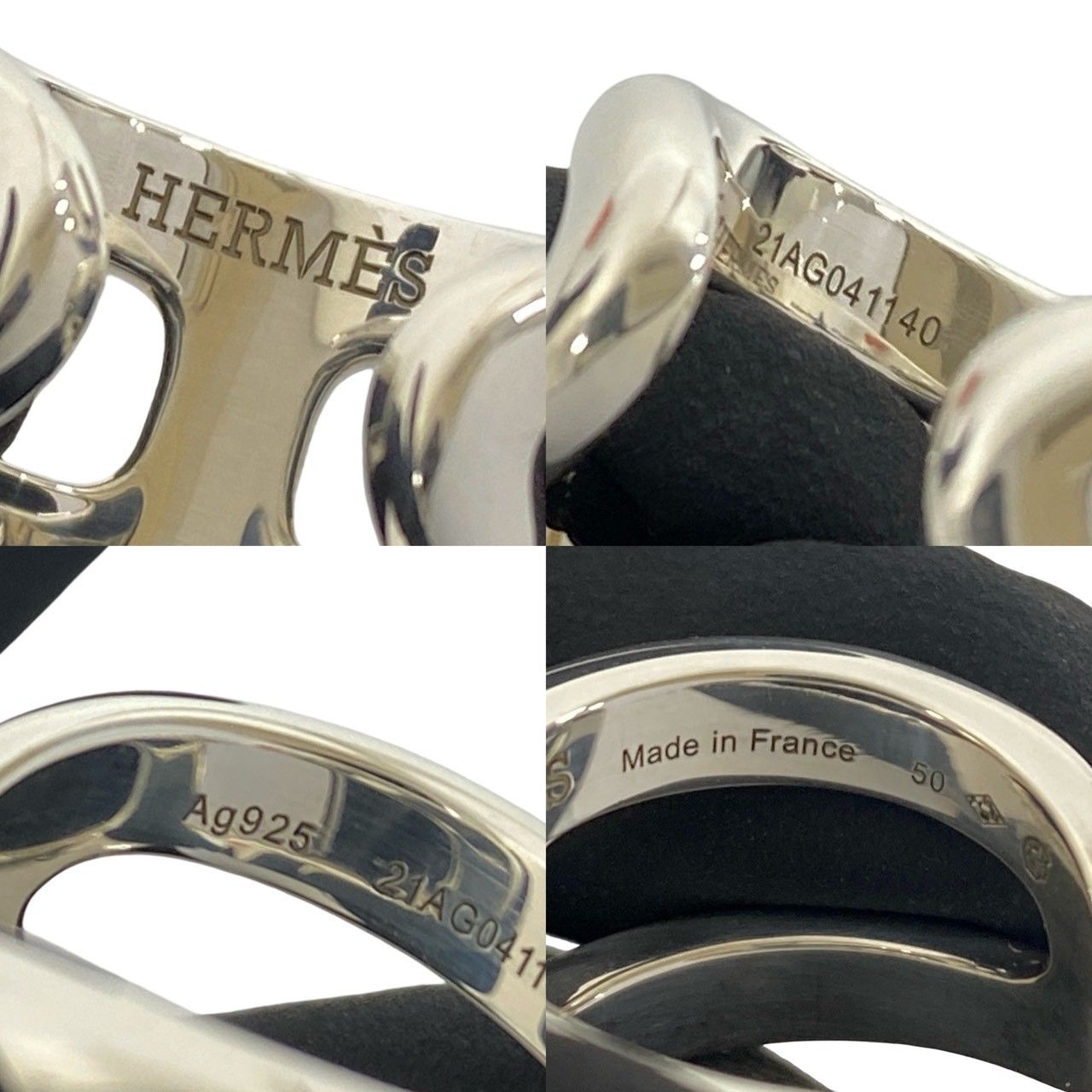 Hermes Osmose PM Ring 925 Sterling Silver — view 3