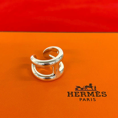 Hermes Osmose GM Ring 925 Sterling Silver