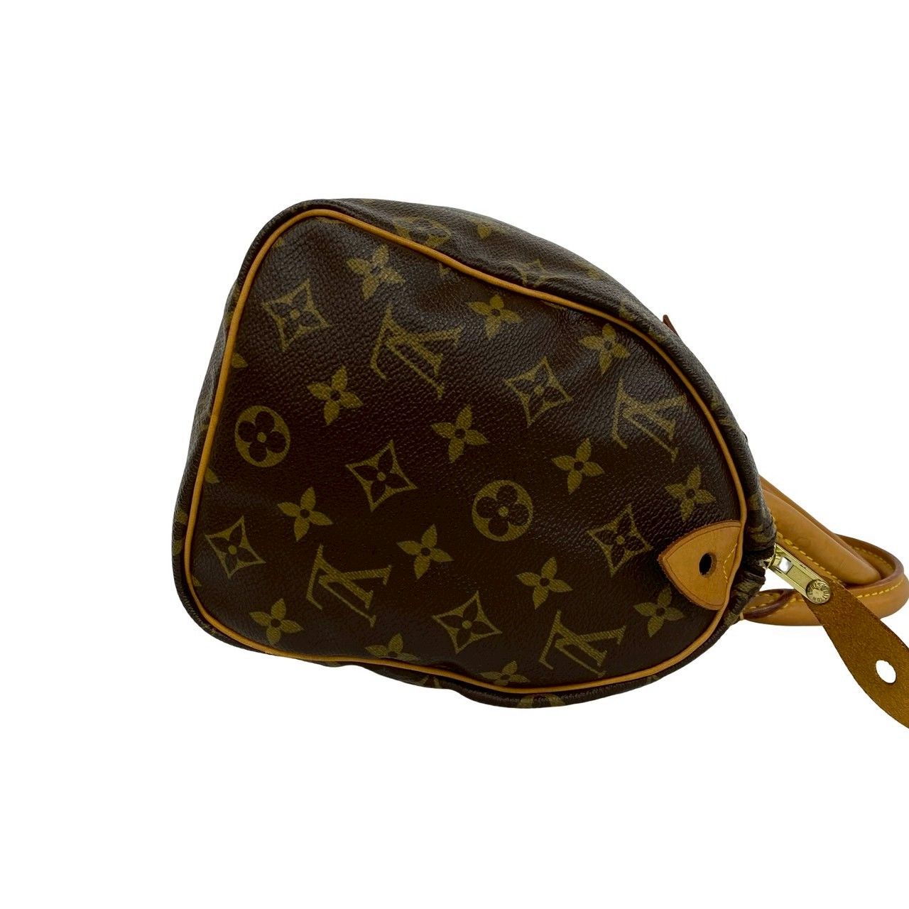Louis Vuitton Speedy 25 Monogram Pattern Leather Mini Boston Bag Brown — view 6