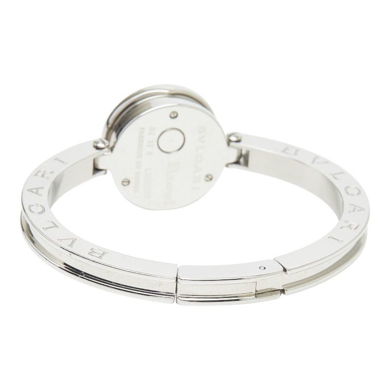 Bvlgari Watch Bangle Black Silver Stainless Steel — view 5