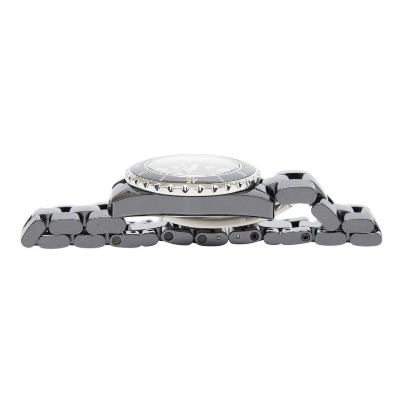 Chanel Watch Black Stainless Steel Ceramic — view 4