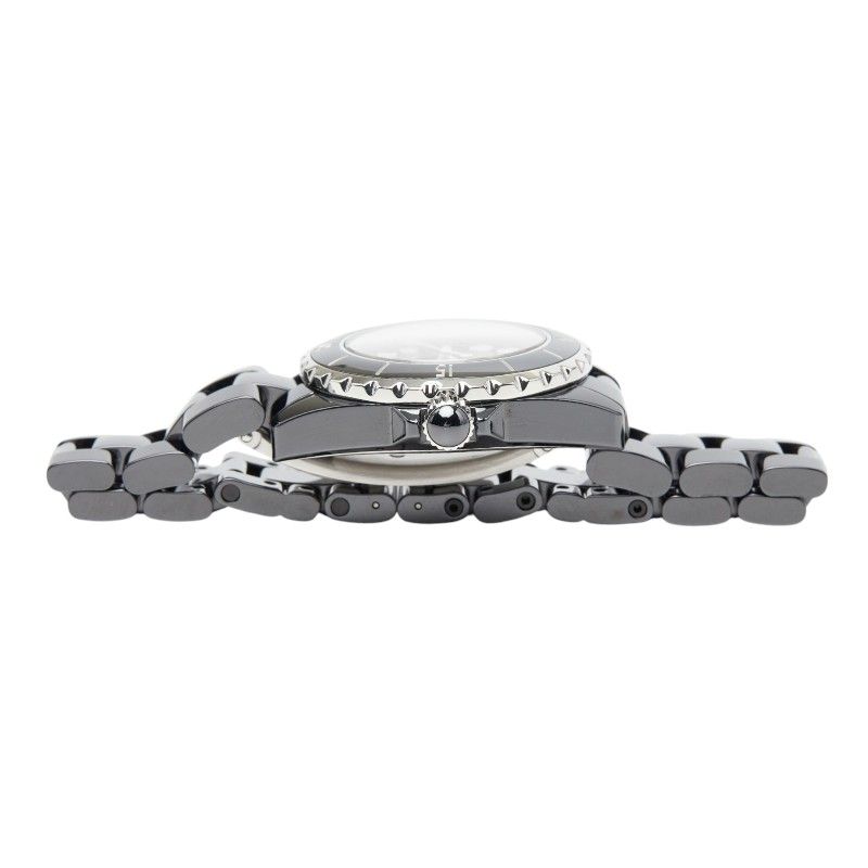 Chanel Watch Black Stainless Steel Ceramic — view 3