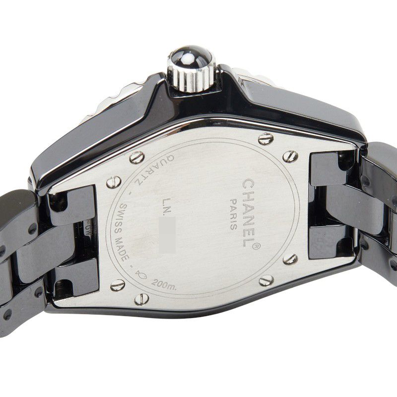 Chanel Watch Black Stainless Steel Ceramic — view 6
