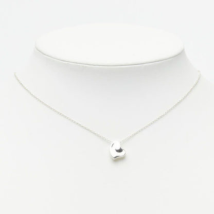 Tiffany & Co Elsa Peretti Full Heart Chain Pendant Silver — view 7