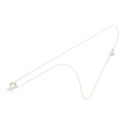 Tiffany & Co Paloma Picasso Loving Heart Chain Pendant Silver — view 4