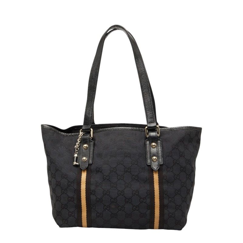 Gucci GG Canvas Tote Black