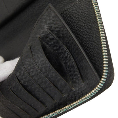 Louis Vuitton Epi Zippy Wallet Vertical Zip Around Noir Black Leather — view 7