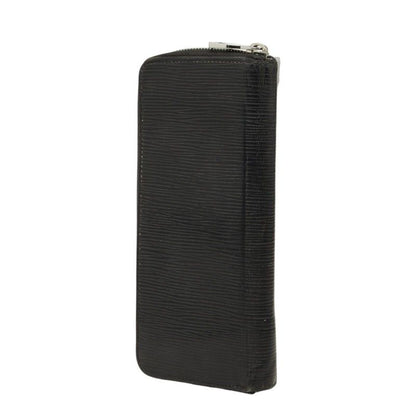 Louis Vuitton Epi Zippy Wallet Vertical Zip Around Noir Black Leather — view 2