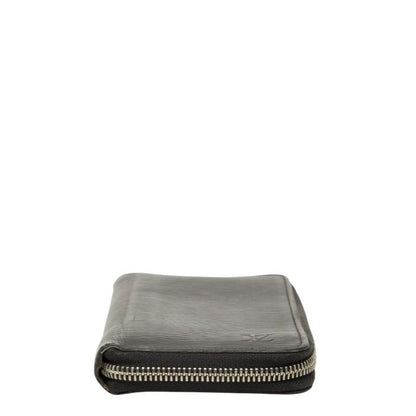 Louis Vuitton Epi Zippy Wallet Vertical Zip Around Noir Black Leather — view 3