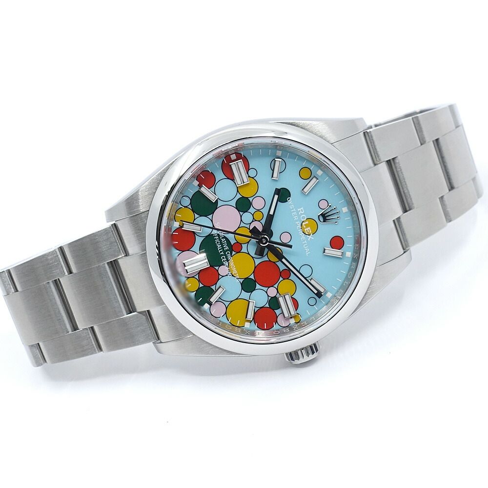 Rolex Watch Oyster Perpetual 36 Celebration Turquoise SS Automatic Winding — view 3