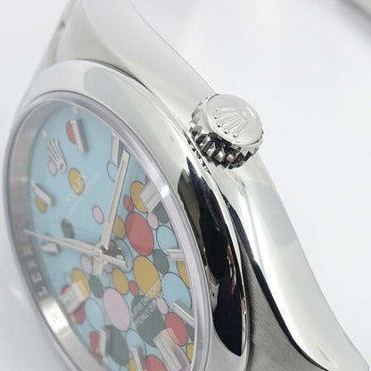 Rolex Watch Oyster Perpetual 36 Celebration Turquoise SS Automatic Winding — view 4