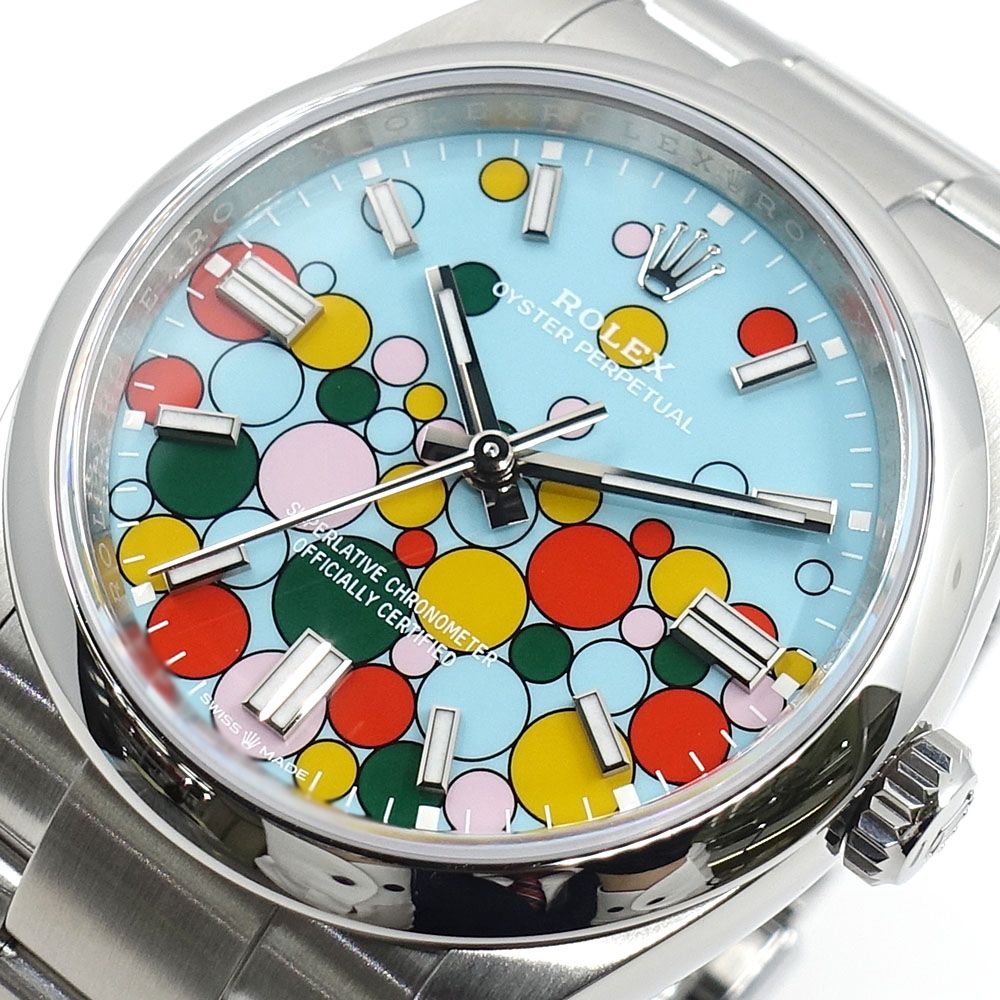 Rolex Watch Oyster Perpetual 36 Celebration Turquoise SS Automatic Winding — view 2