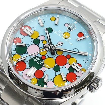 Rolex Watch Oyster Perpetual 36 Celebration Turquoise SS Automatic Winding — view 2