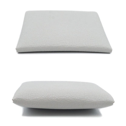 Hermes Bastia Coin Case Card Gris Perle Leather Ice Gray Box — view 3